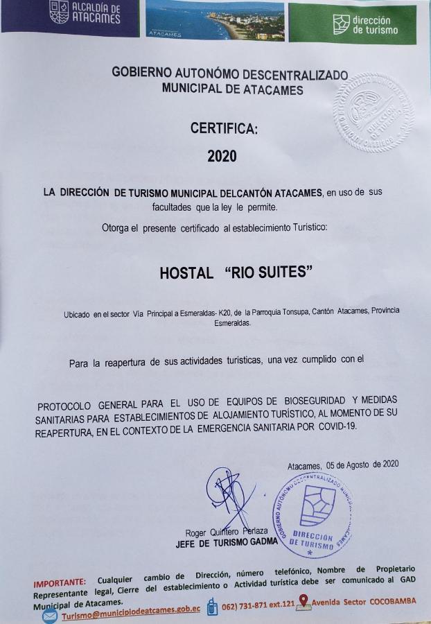 Rio Suites Tonsupa Ngoại thất bức ảnh